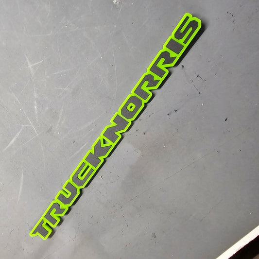 CUSTOM NAME Grab Handle Emblem for Jeep JL / JT