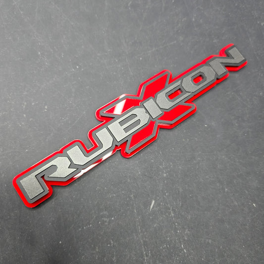 Rubicon X - Wrangler/Gladiator Fender Emblems - Single
