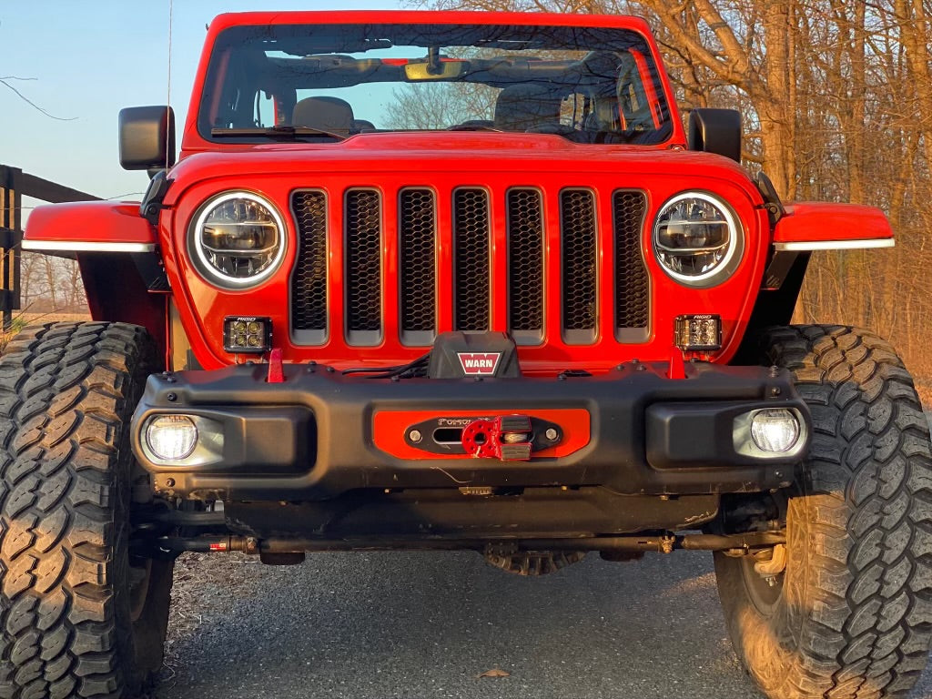JL/JT Bumper Height Light Mounts