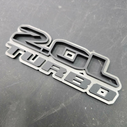 Jeep "2.0L" Emblem - 5" - 392 Style