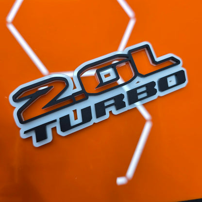 Jeep "2.0L" Emblem - 5" - 392 Style
