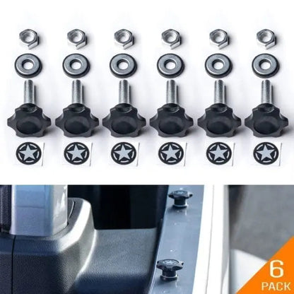 GP-Star Hardtop/ Cover Quick-release Thumbscrew Set