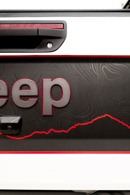 Tailgate Wrap for Jeep Gladiator JT | Mountain Style