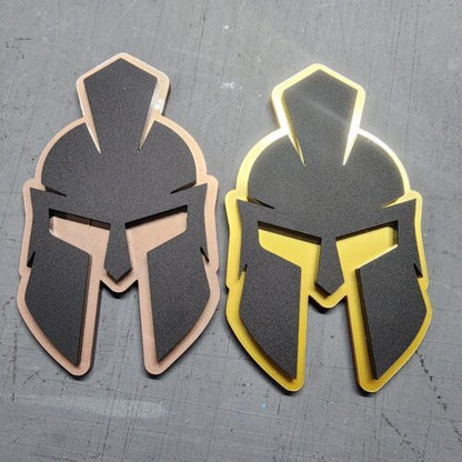 Gladiator Helmet Emblem - Single