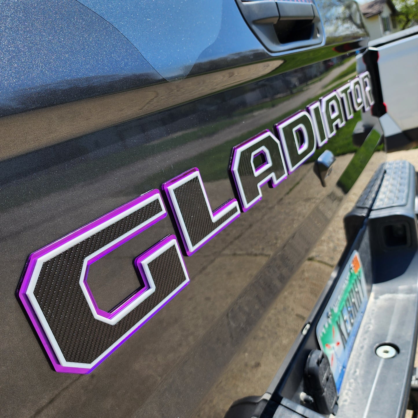 Jeep "GLADIATOR" Tailgate Emblem -  Elite Three Color