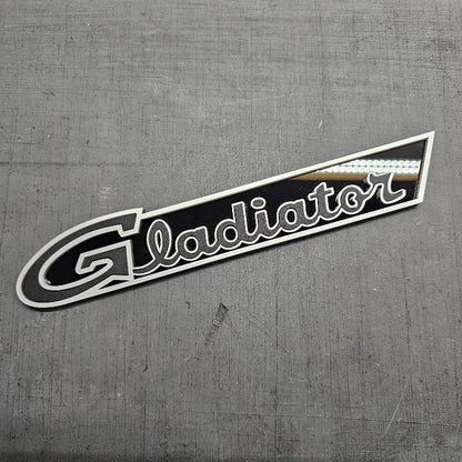 Retro Gladiator Fender Emblem - Three Color