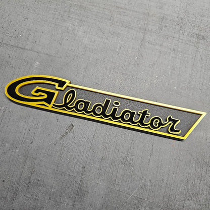 Retro Gladiator Fender Emblem - Three Color
