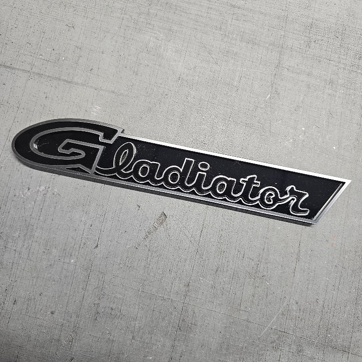 Retro Gladiator Fender Emblem - Three Color