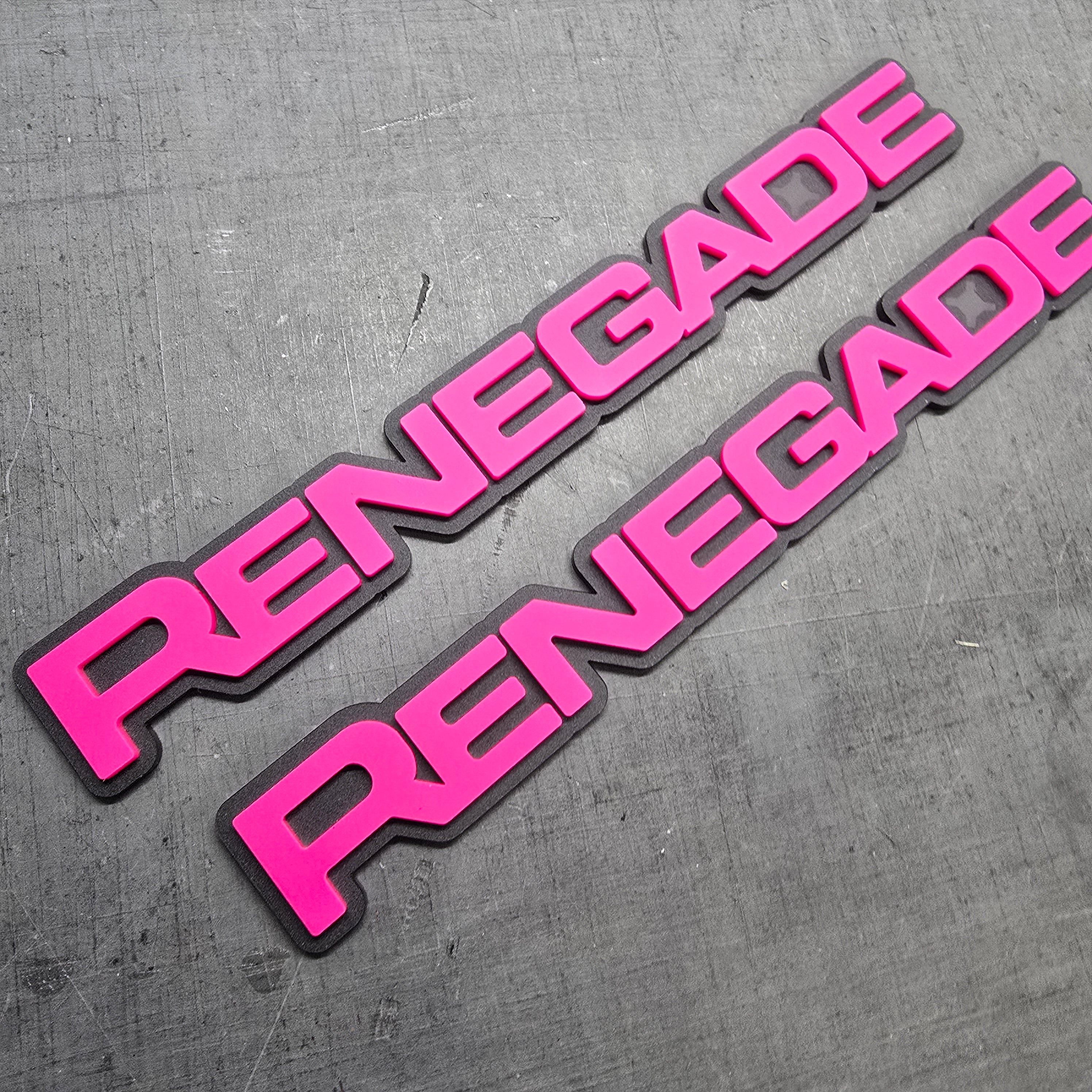 Custom Jeep Renegade Emblems & Badges – Gladius Offroad