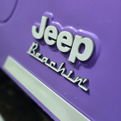 Jeep TJ Fender Emblems - PAIR L/R Sides - Two Color Stacked