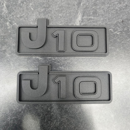 Jeep J10 Gladiator Fender Emblems - Single