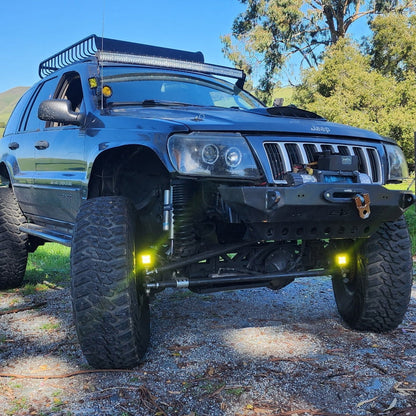 Jeep WJ Grand Cherokee Steerable Knuckle Pod Light Mounts (1999-2004)