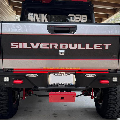 Jeep Gladiator "CUSTOM NAME" Tailgate Emblem -  Two Color Stacked