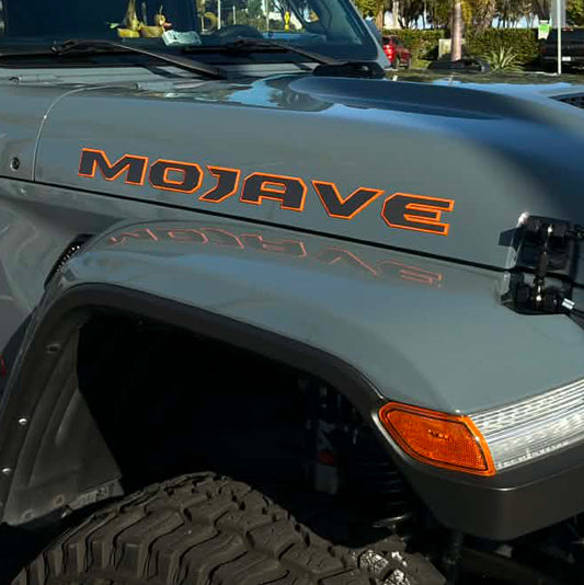 Jeep JT "Mojave" Hood Emblem
