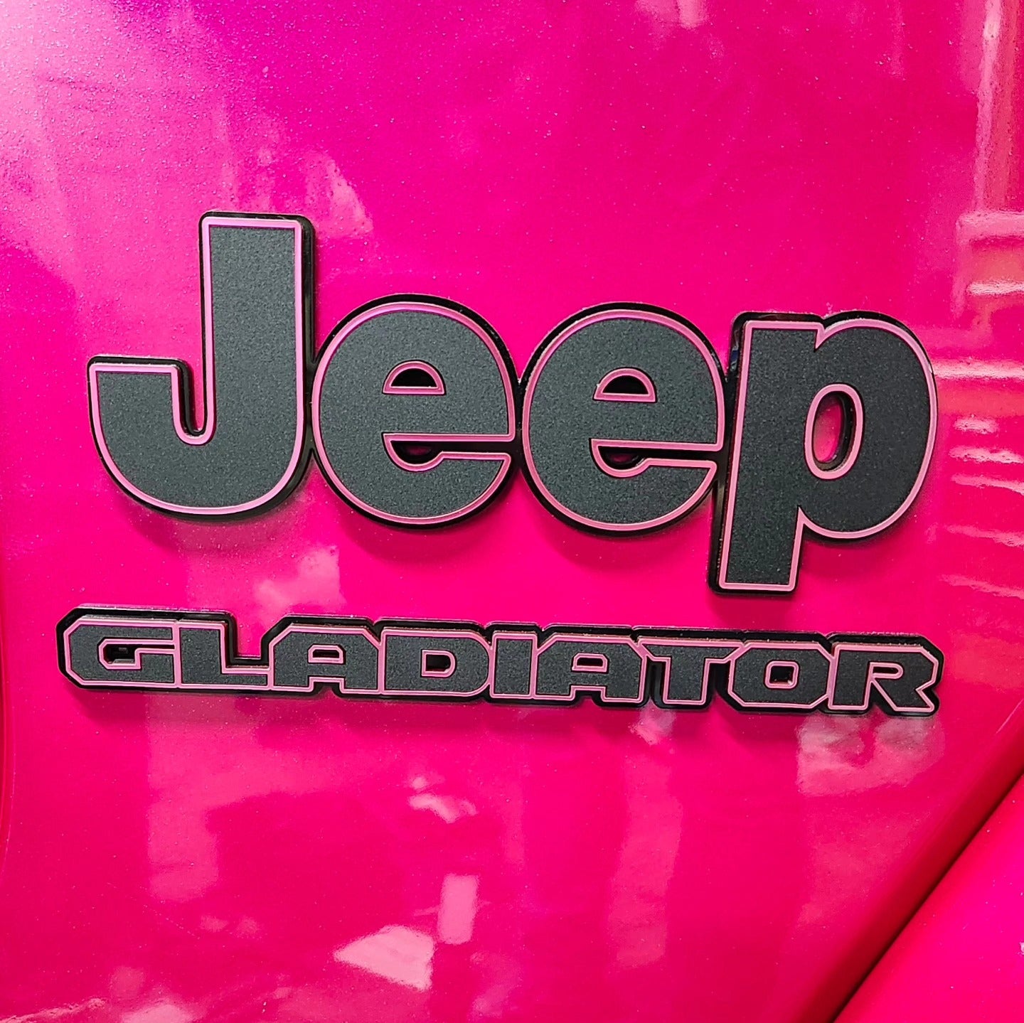 JEEP Wrangler/Gladiator Fender Emblems - PAIR L/R Sides - Three Color Elite