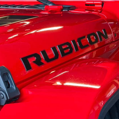 Jeep JT/JL "RUBICON" Hood Emblem