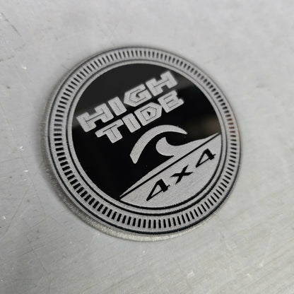 Jeep Engraved "HIGH TIDE RATED" Emblem