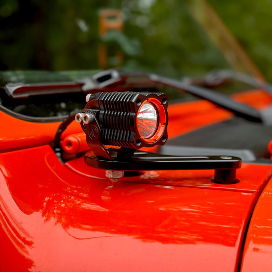 A-Pillar Light Mounts for Jeep JL/JT Wrangler and Gladiator