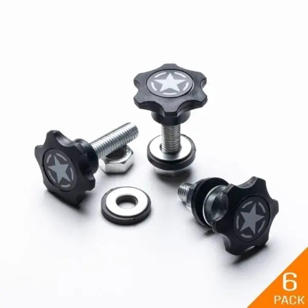 GP-Star Hardtop/ Cover Quick-release Thumbscrew Set