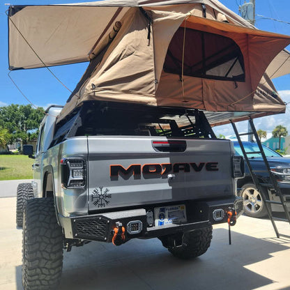 Jeep Gladiator "MOJAVE" Tailgate Emblem -  Two Color Stacked