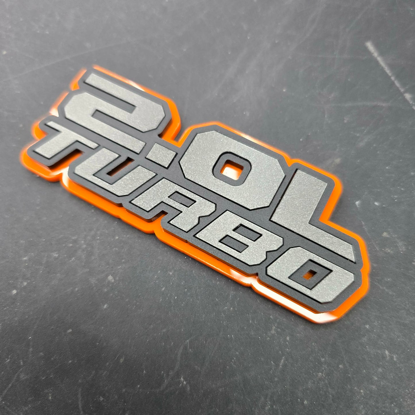 2.0L Turbo - Wrangler/Gladiator Fender Emblems - Single