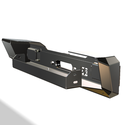 Gauntlet Front Bumper w/Winch Plate for Jeep JL/JT  (2018-2024)
