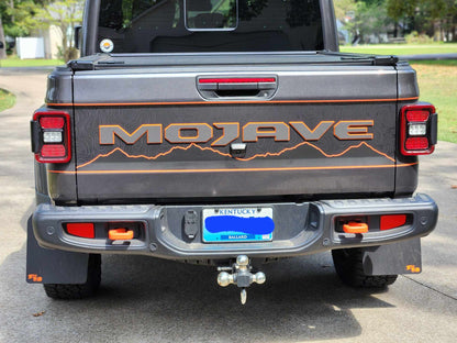 Jeep Gladiator "MOJAVE" Tailgate Emblem -  Two Color Stacked