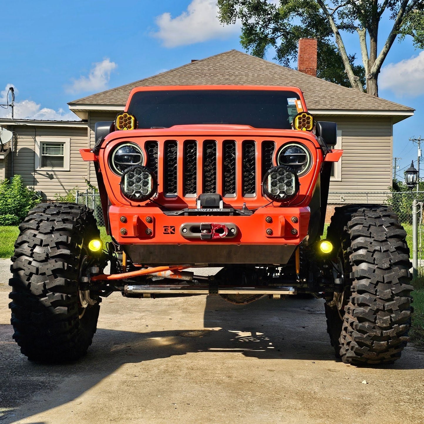 Gauntlet Front Bumper w/Winch Plate for Jeep JL/JT  (2018-2024)