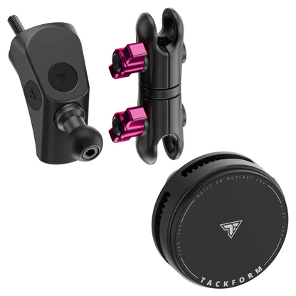 LINK™ Grab Handle Mount With Qi2/MagSafe Charging and Cooling Phone Holder | 3.5" Arm | 2024+ Jeep JL, Gladiator, and 4XE