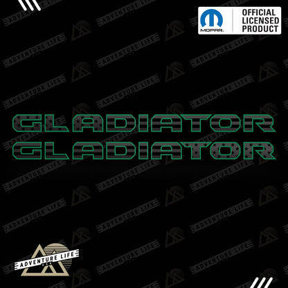 GLADIATOR Hood Lettering | Set of 2