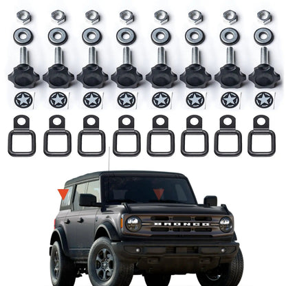 GP-Star Hardtop/ Cover Quick-release Thumbscrew Set