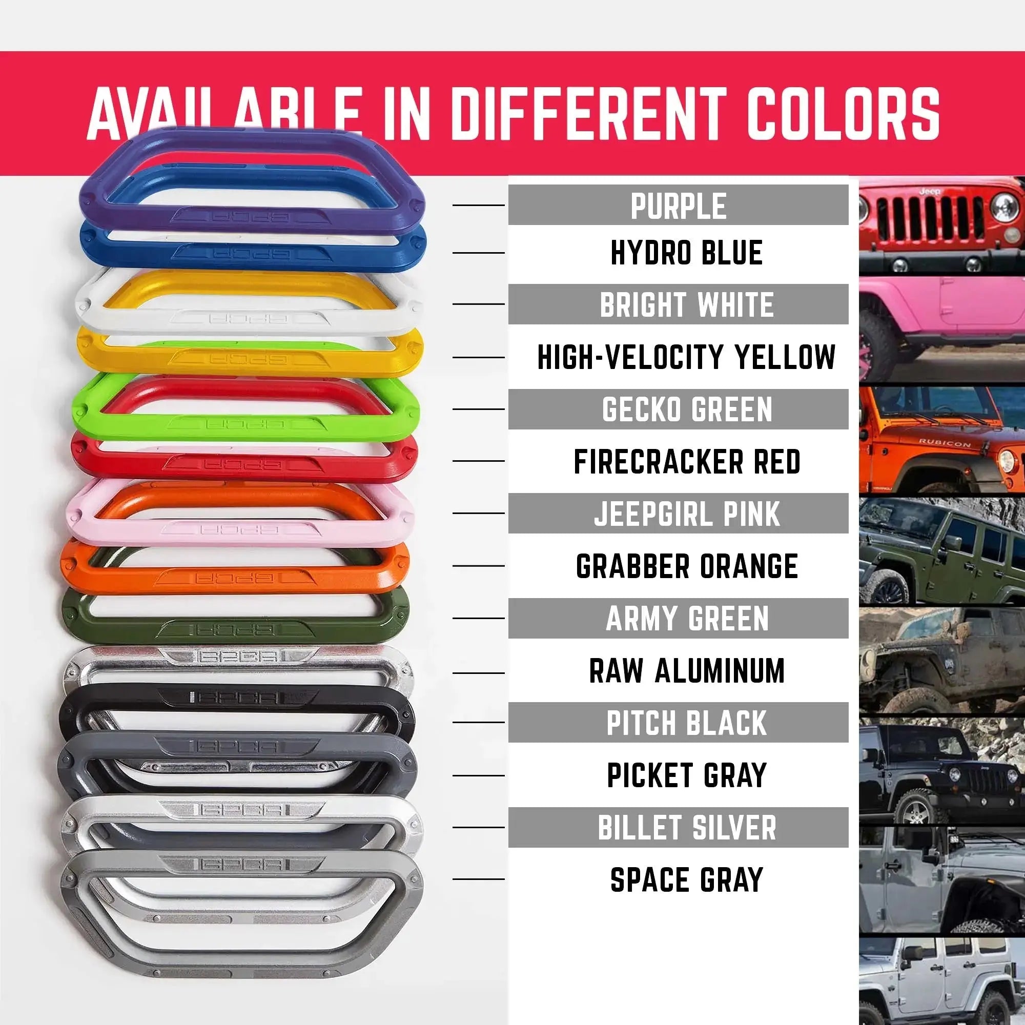 Jeep Grab Handles – Gladius Offroad