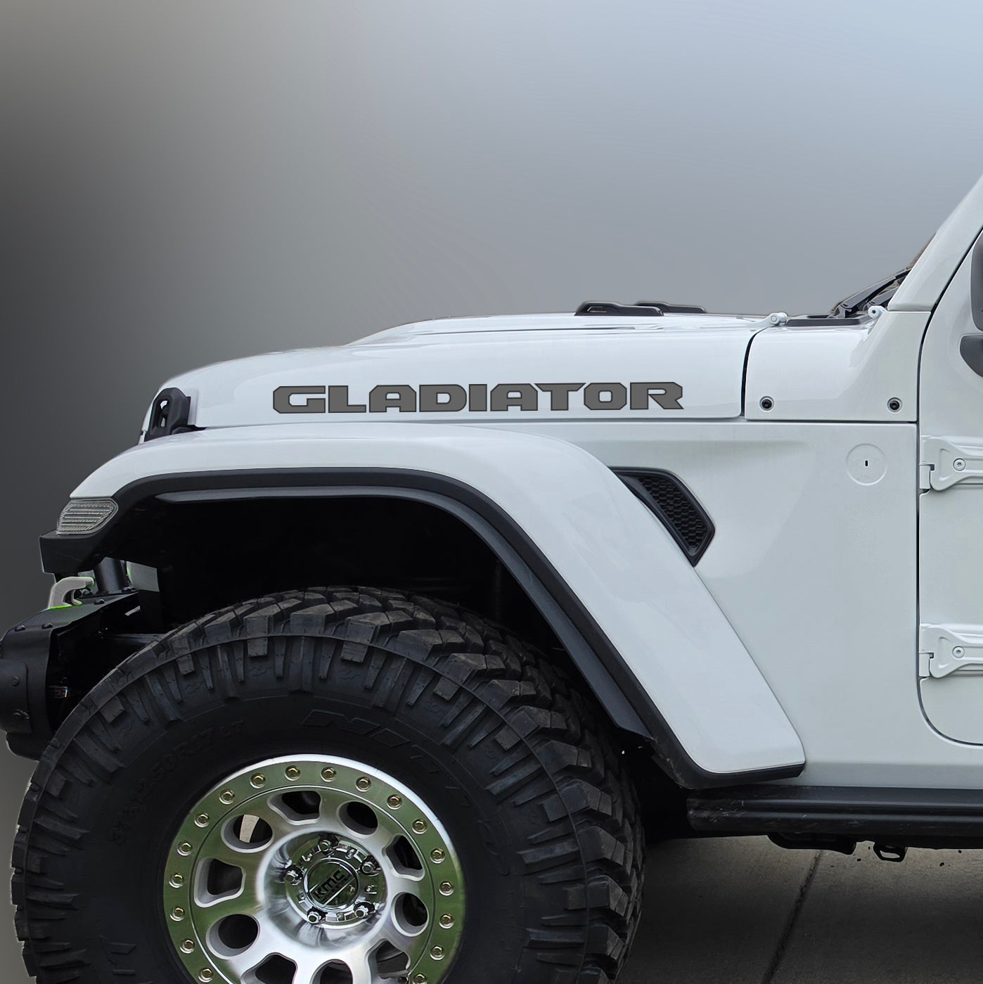 Jeep JT "GLADIATOR" Hood Emblem