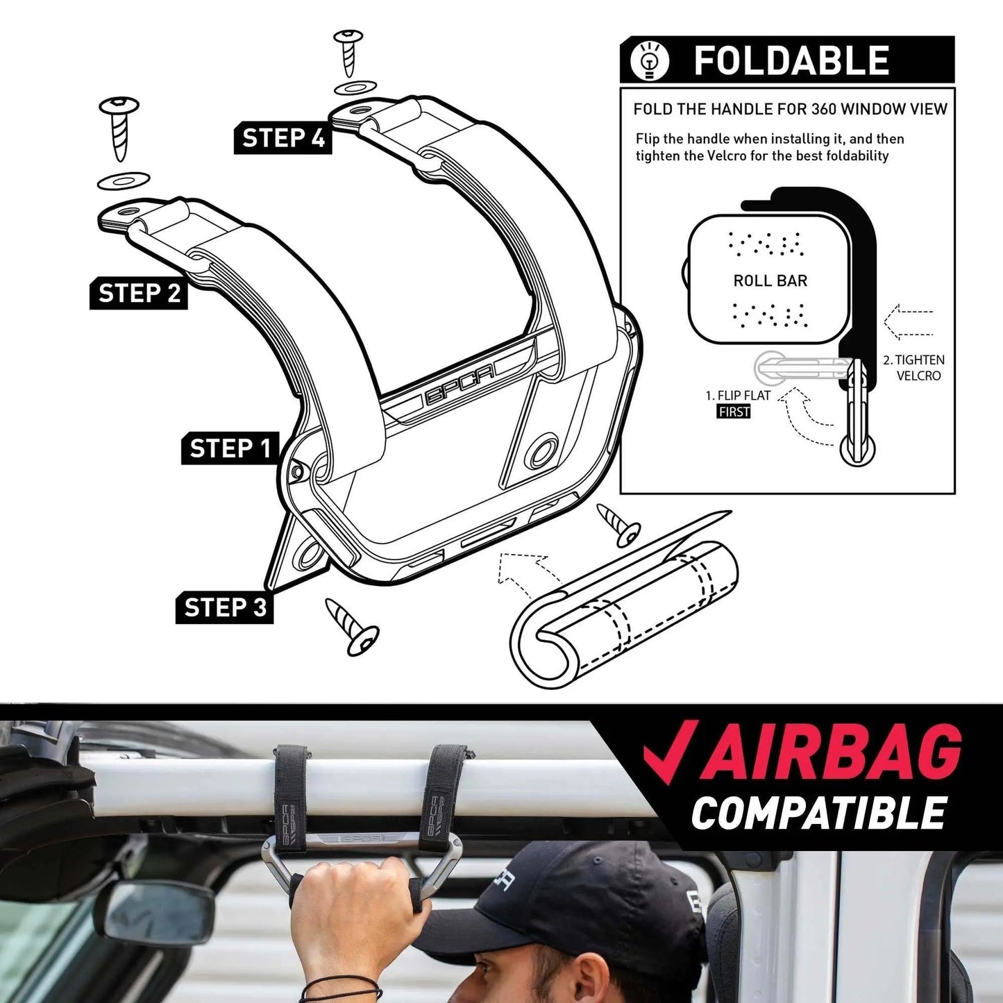 GP-Grip AIR for Jeep Wrangler 2024+