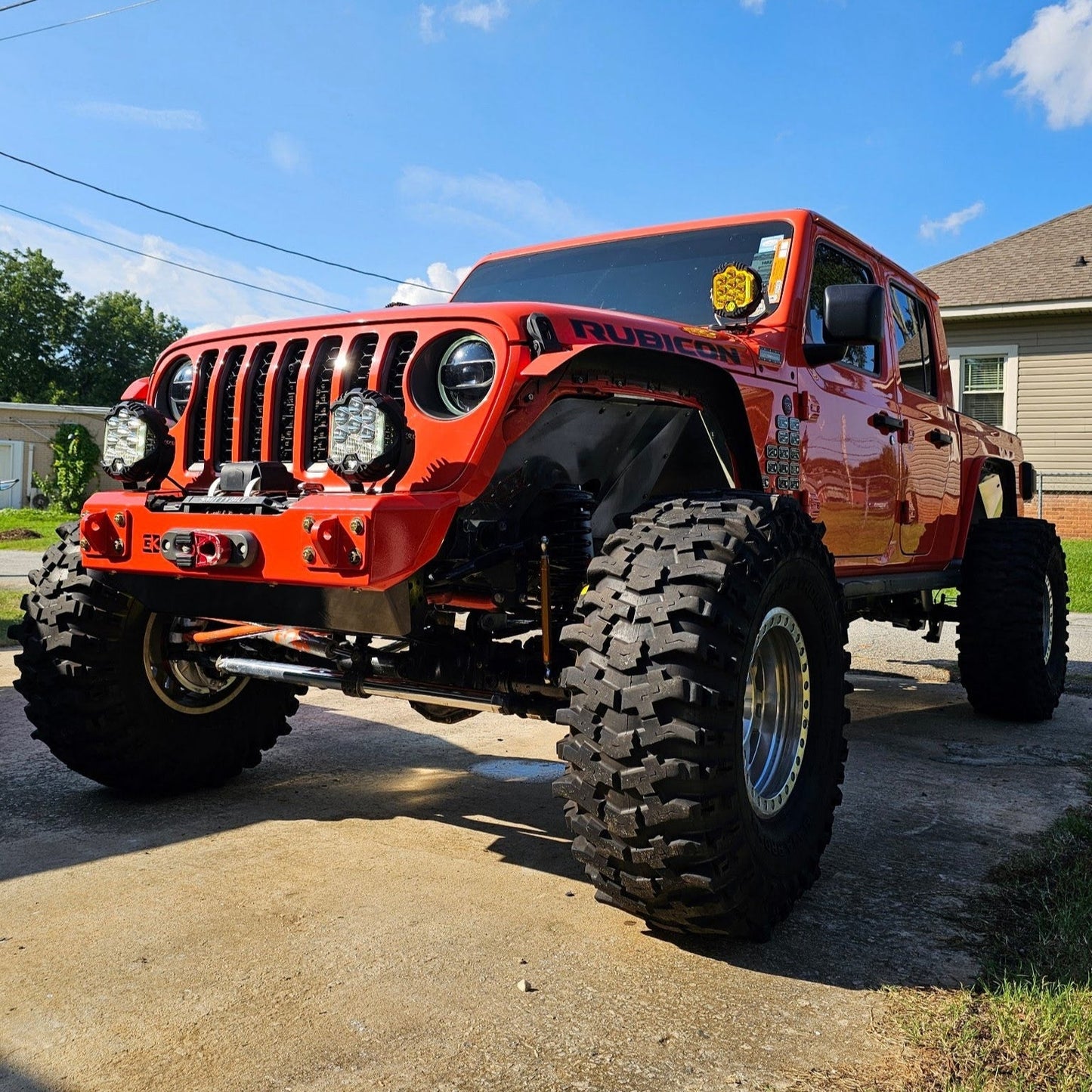 Gauntlet Front Bumper w/Winch Plate for Jeep JL/JT  (2018-2024)