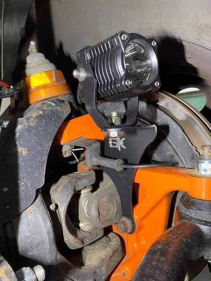 Jeep JK Steerable Knuckle Pod Light Mounts (2007-2018 Wrangler)