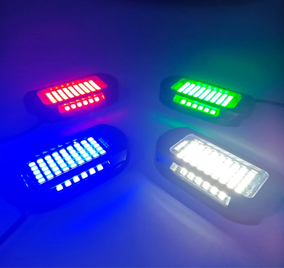 Shoreline Offroad Ultra Pro Series 8pc RGBW Rock lights Kit