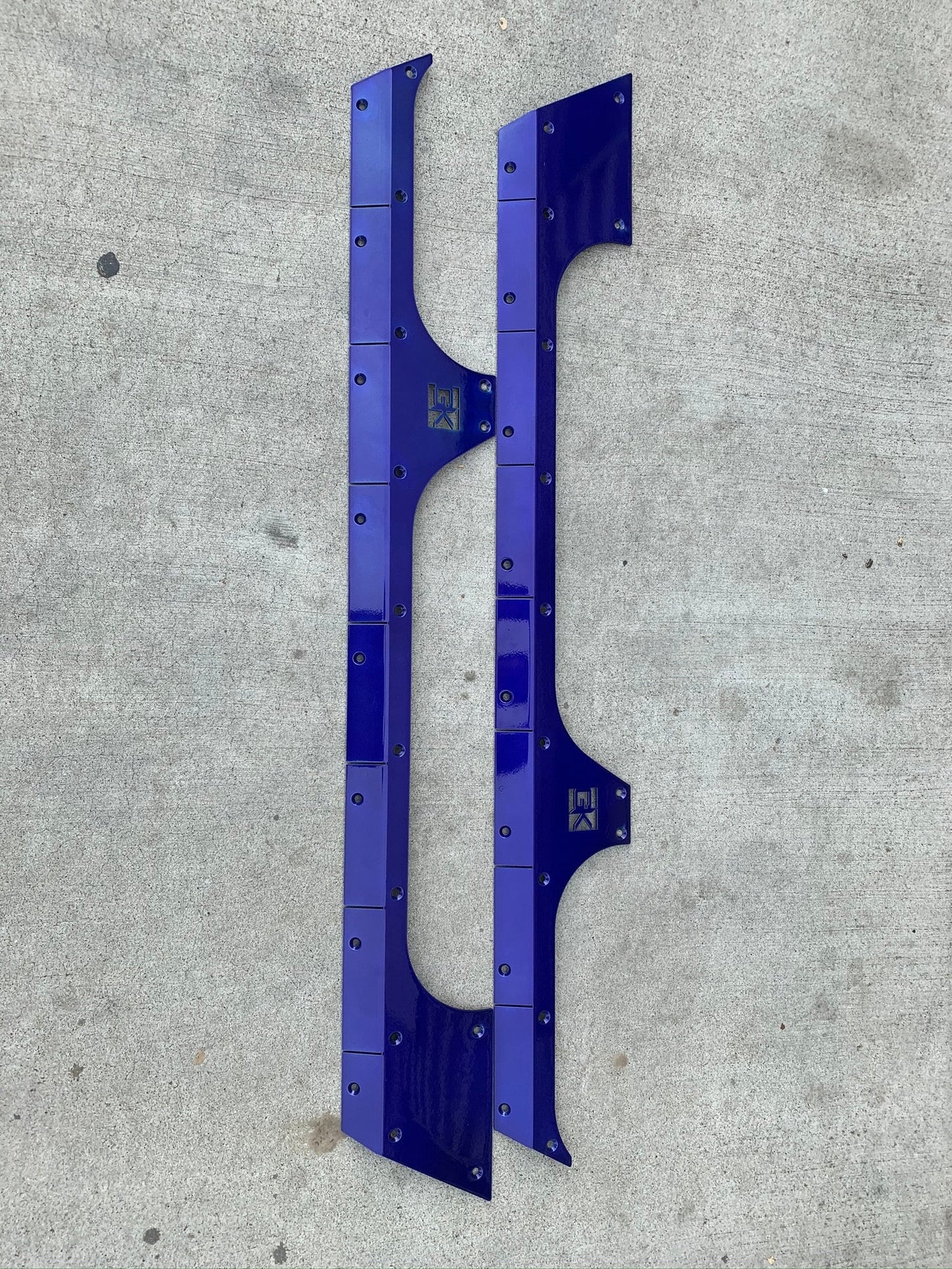 Gauntlet Series Rocker Guards for Jeep JK Wrangler