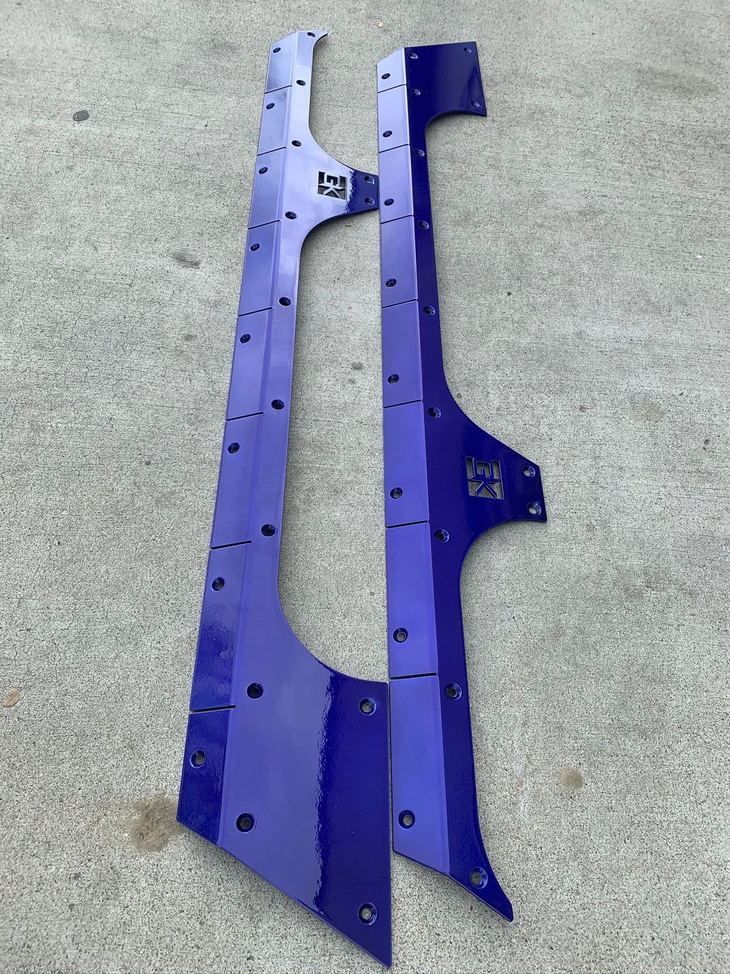 Gauntlet Series Rocker Guards for Jeep JK Wrangler