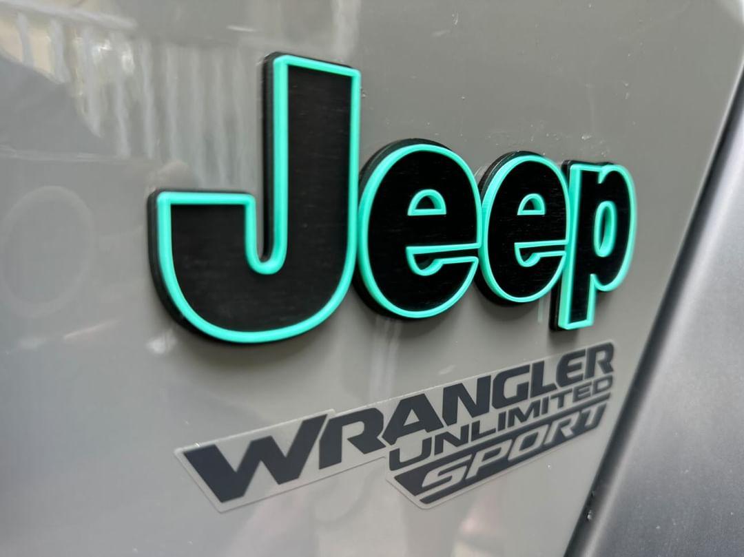 JEEP Wrangler/Gladiator Fender Emblems - PAIR L/R Sides - Three Color Elite