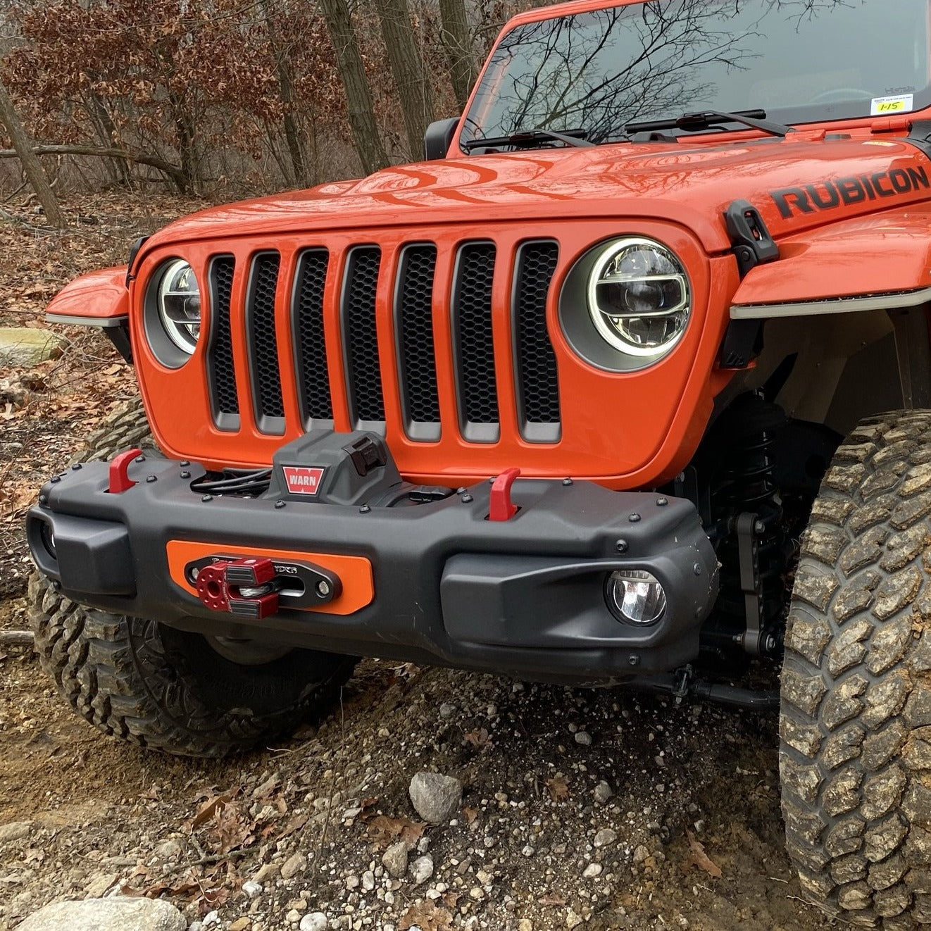 JL/JT Winch Fairlead Adapter for Factory Steel Bumper