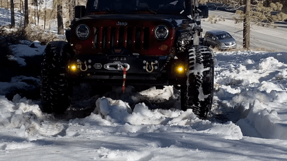 Jeep JK Steerable Knuckle Pod Light Mounts (2007-2018 Wrangler)