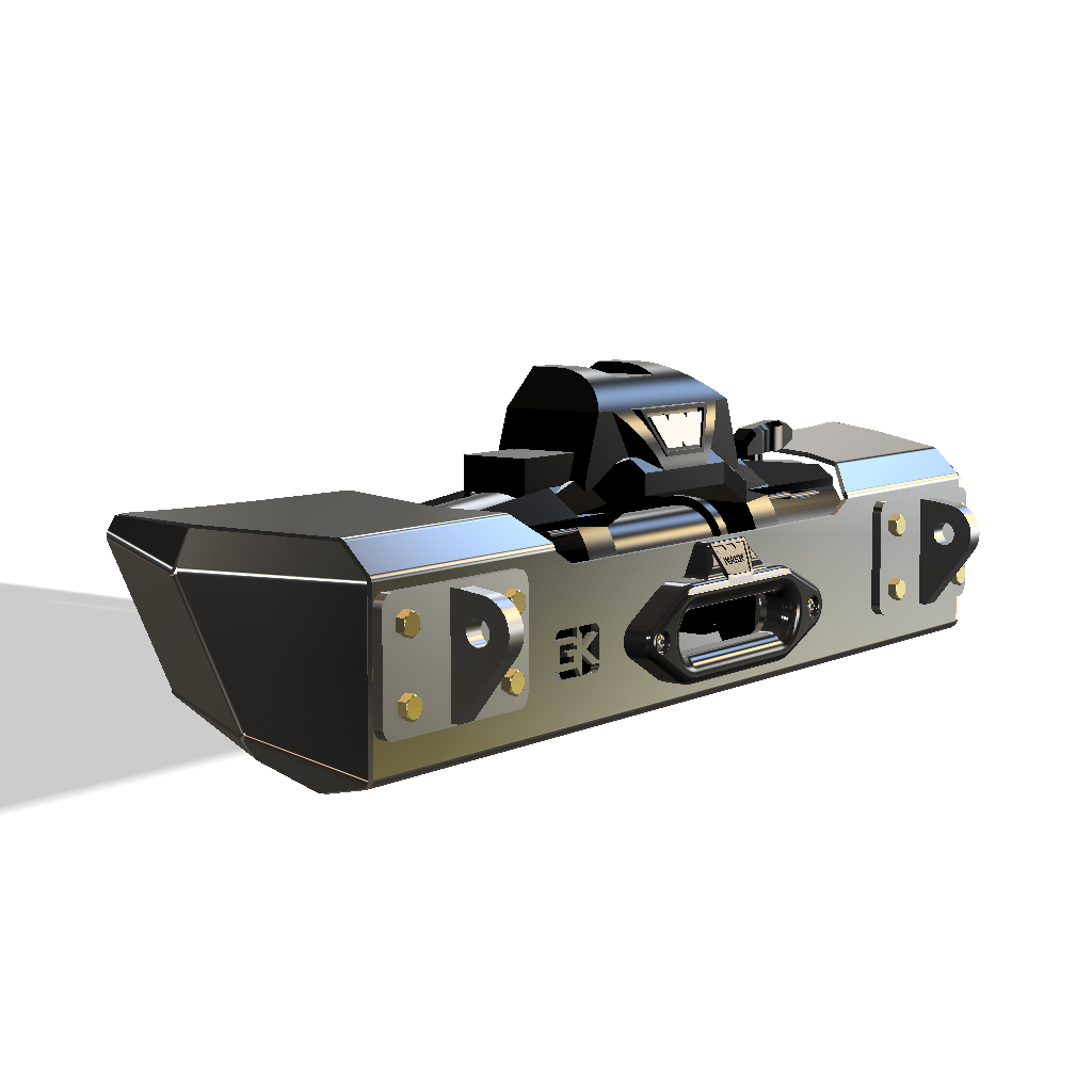 Gauntlet Front Bumper w/Winch Plate for Jeep JL/JT  (2018-2024)