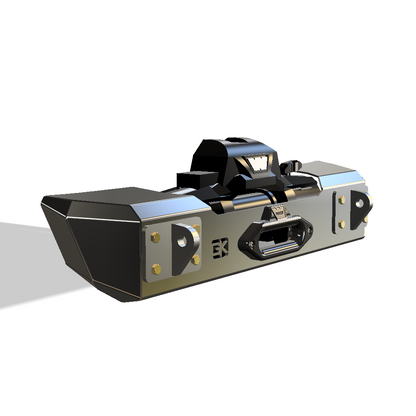 Gauntlet Front Bumper w/Winch Plate for Jeep JL/JT  (2018-2024)