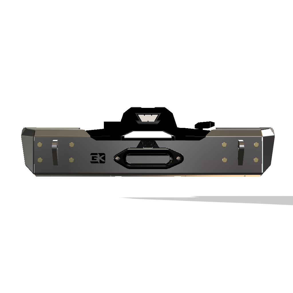 Gauntlet Front Bumper w/Winch Plate for Jeep JL/JT  (2018-2024)