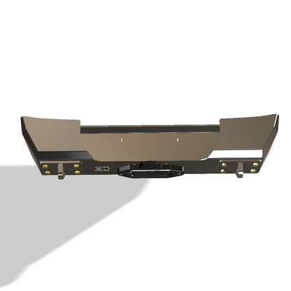Gauntlet Front Bumper w/Winch Plate for Jeep JL/JT  (2018-2024)