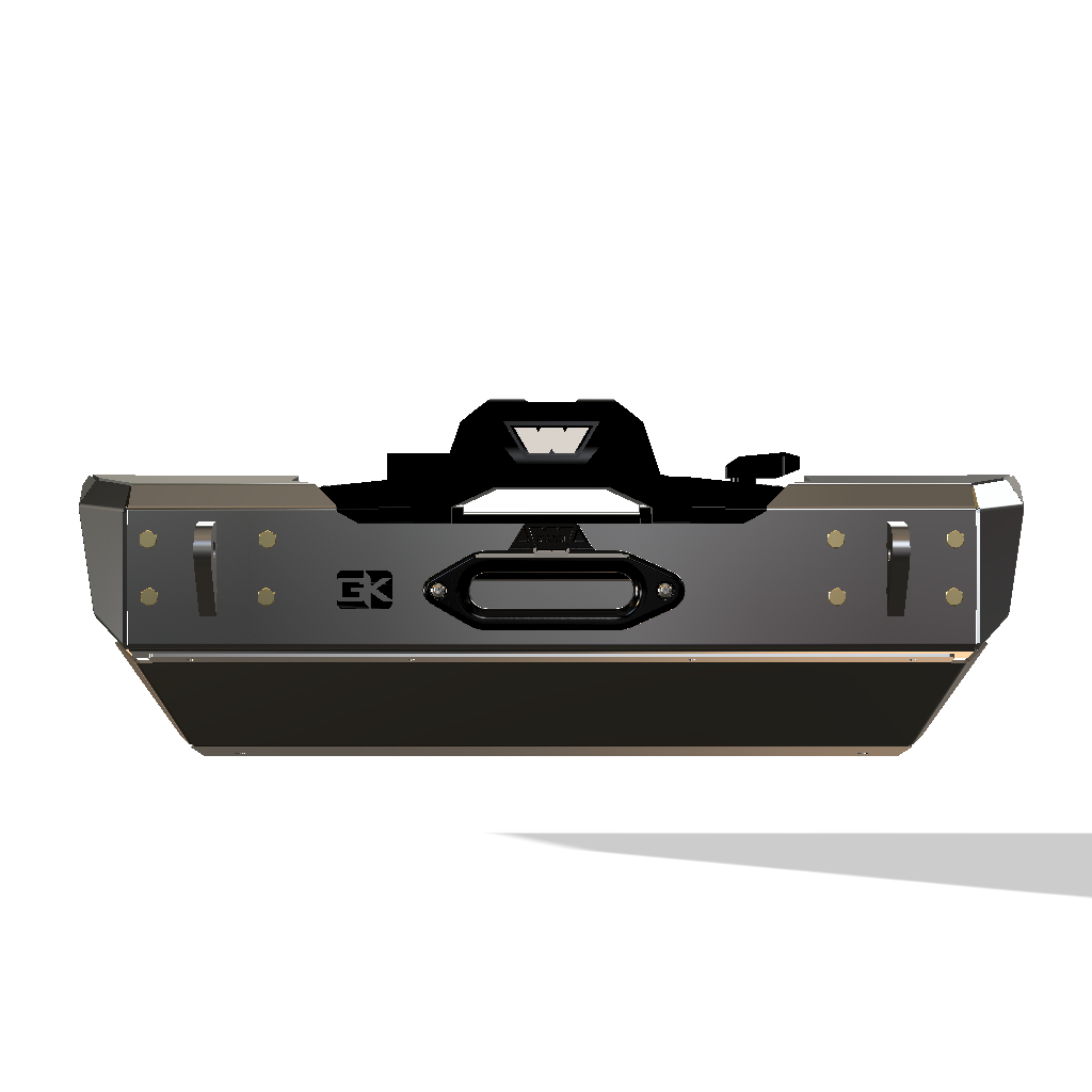 Gauntlet Front Bumper w/Winch Plate for Jeep JL/JT  (2018-2024)