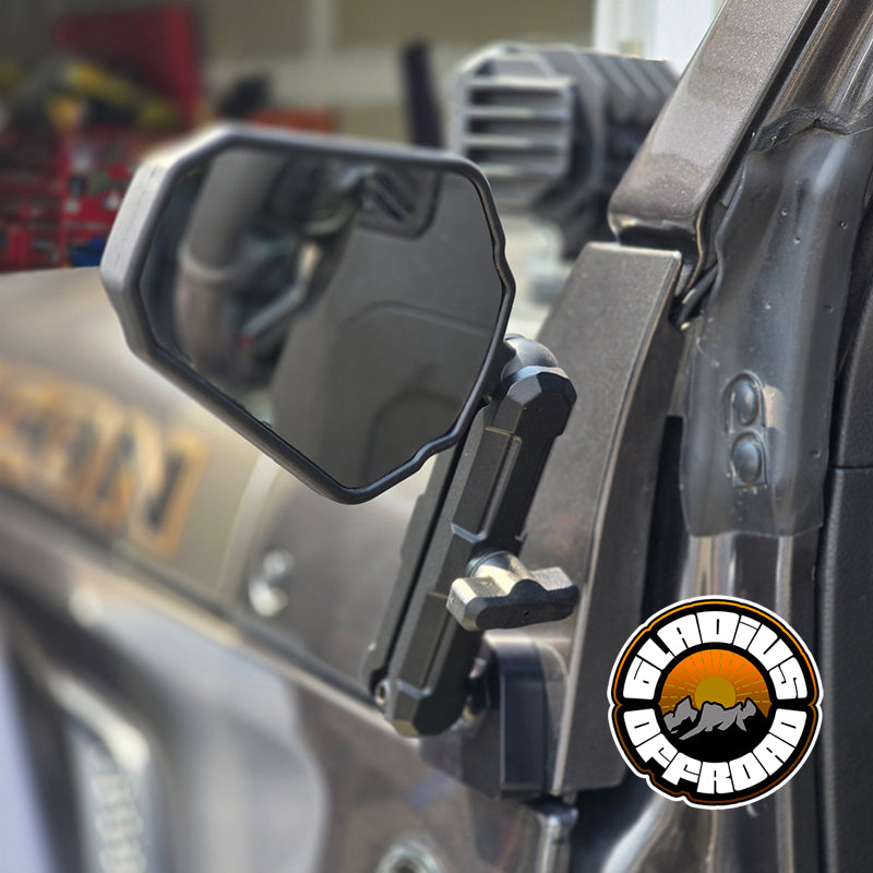 Wrangler / Gladiator (JL/JT) Doors Off Mirror Mounts
