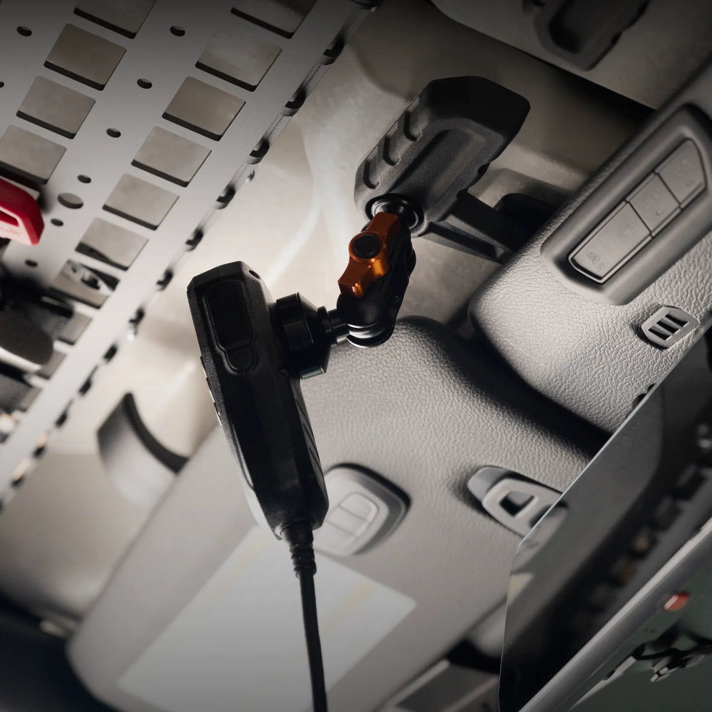 LINK™ Freedom Panel Mount With Qi2/MagSafe Charging and Cooling Phone Holder | 2" Arm |  2018+ Jeep Wrangler JL, 2020+ Gladiator, and 2021+ Wrangler 4xe