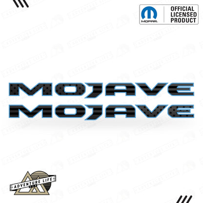 MOJAVE Hood Lettering | Set of 2